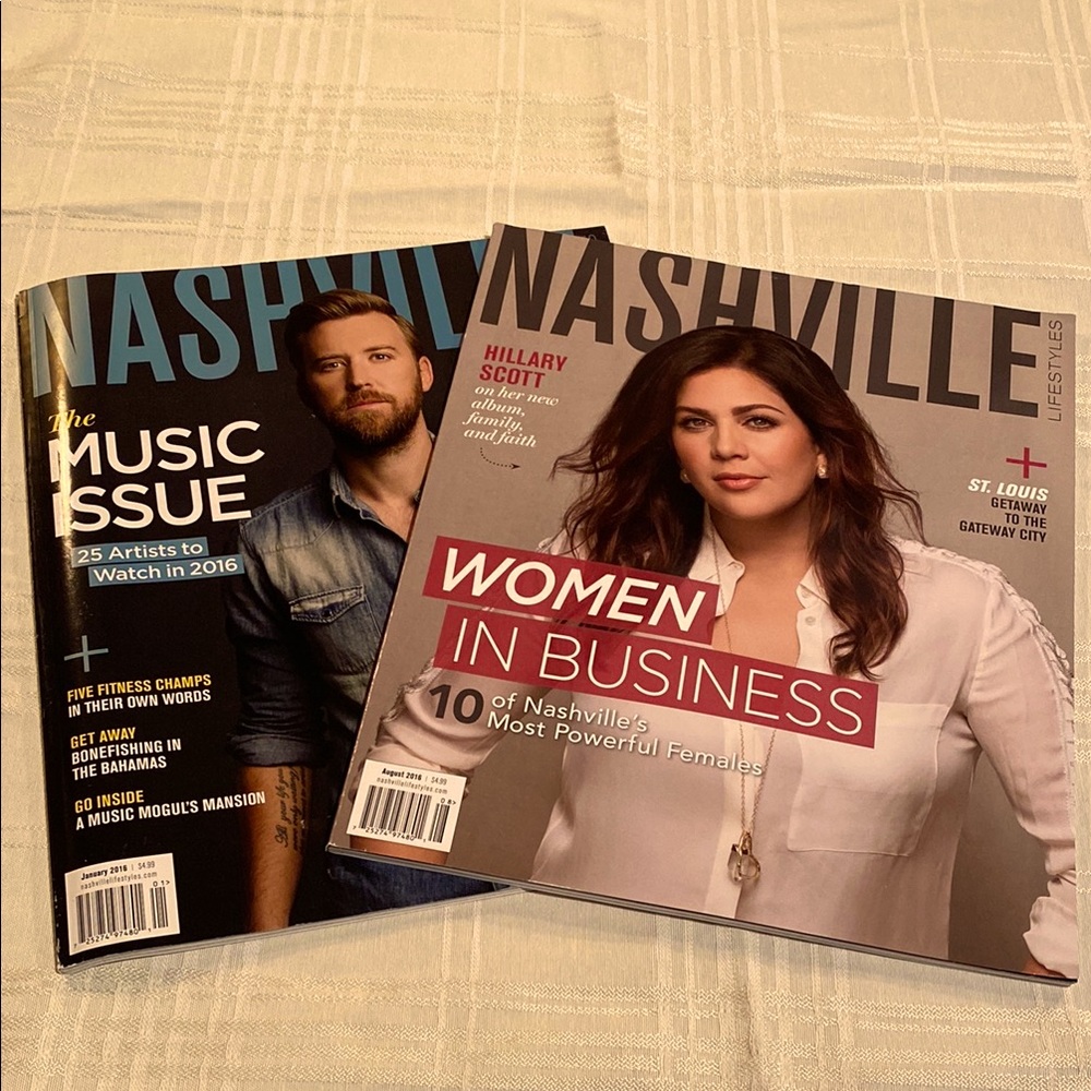Lady Antebellum, Nashville Lifestyles Magazine Set